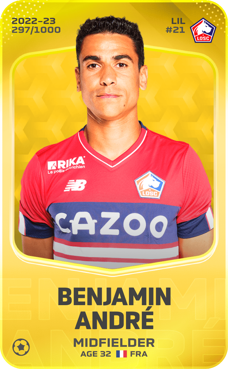 Benjamin André 2022-23 • Limited 297/1000