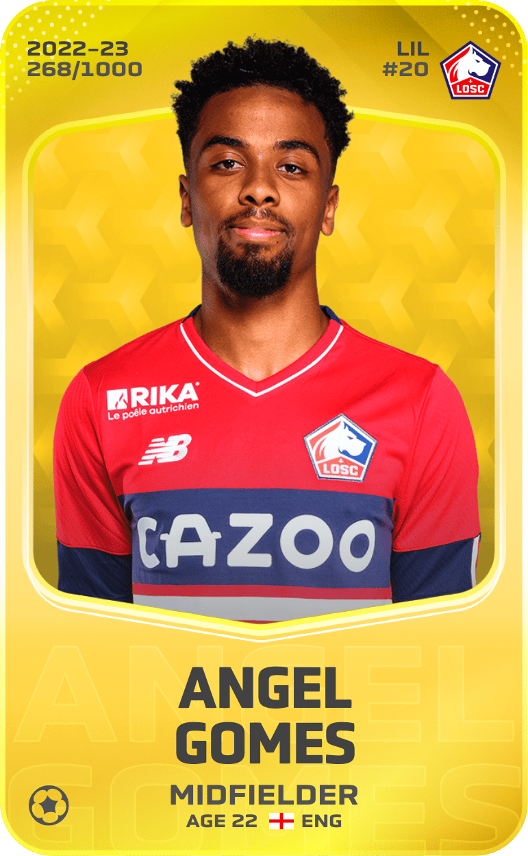 Angel Gomes 2022-23 • Limited 268/1000