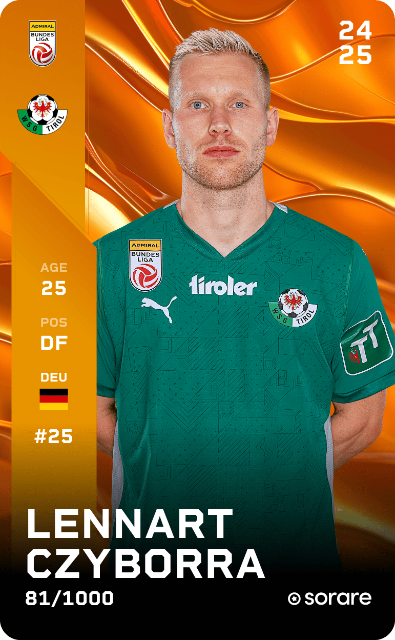 Lennart Czyborra 2024-25 • Limited 81/1000