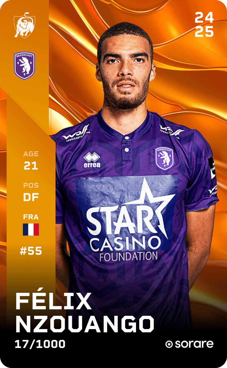 Félix Nzouango 2024-25 • Limited 17/1000
