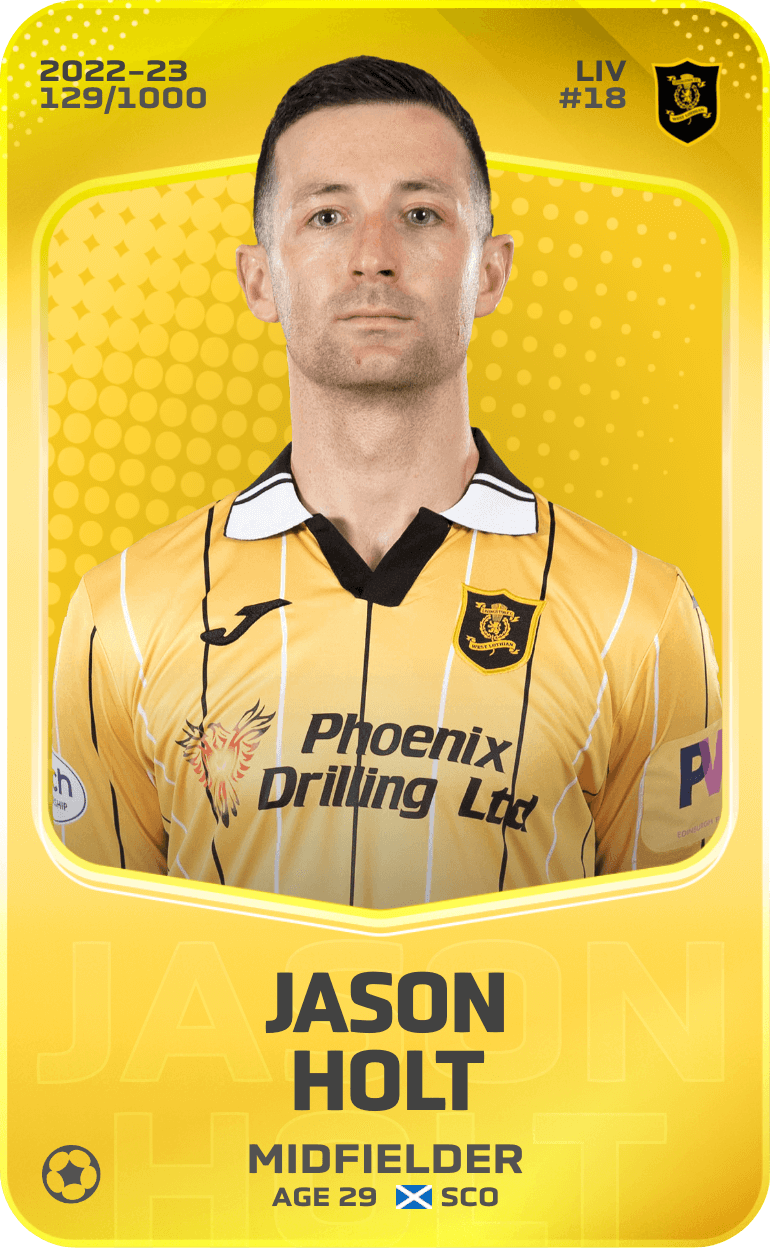 Jason Holt 2022-23 • Limited 129/1000