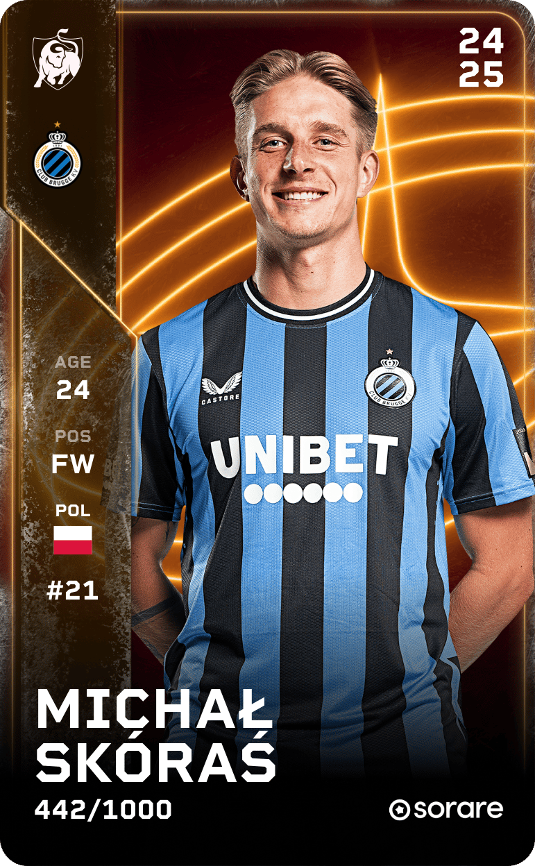 Michał Skóraś 2024-25 • Limited 442/1000