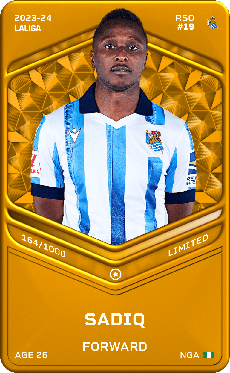 Sadiq 2023-24 • Limited 164/1000