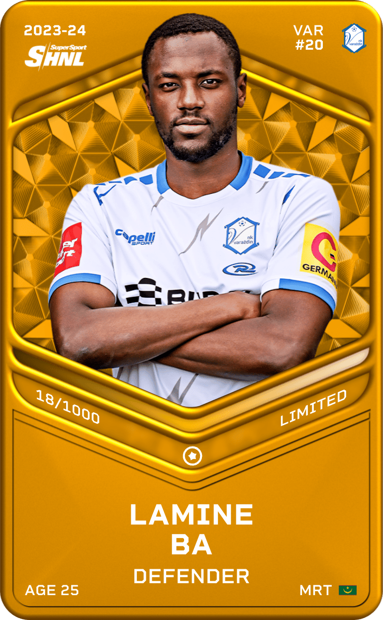 Lamine Ba 2023-24 • Limited 18/1000