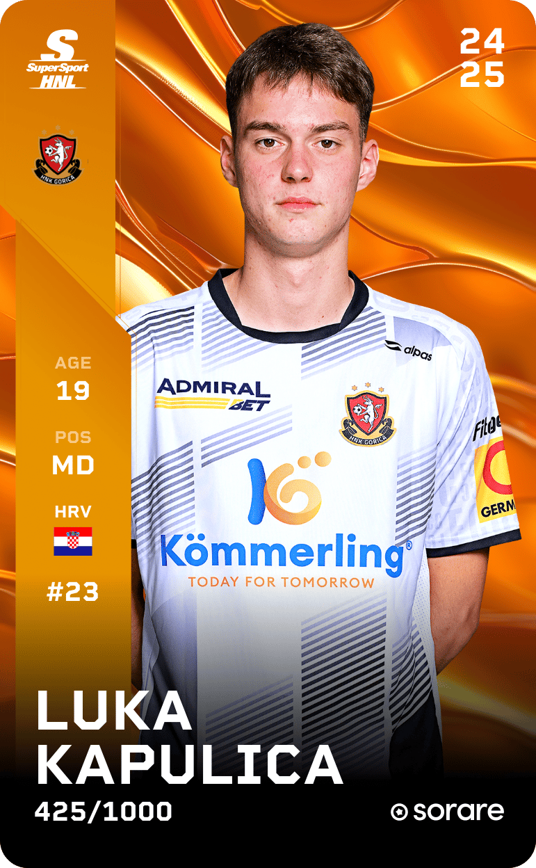 Luka Kapulica 2024-25 • Limited 425/1000