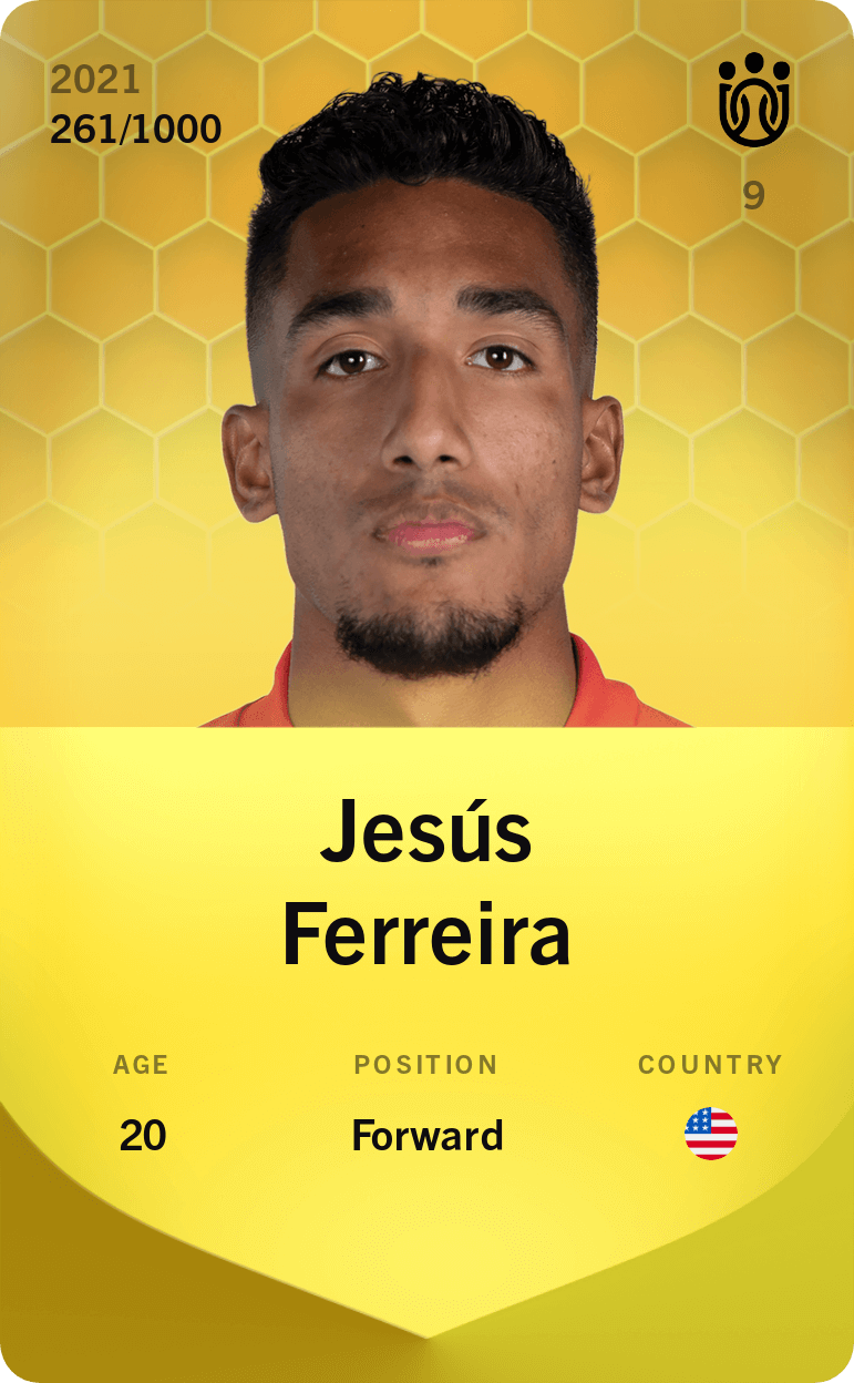 Jesús Ferreira 2021-22 • Limited 261/1000