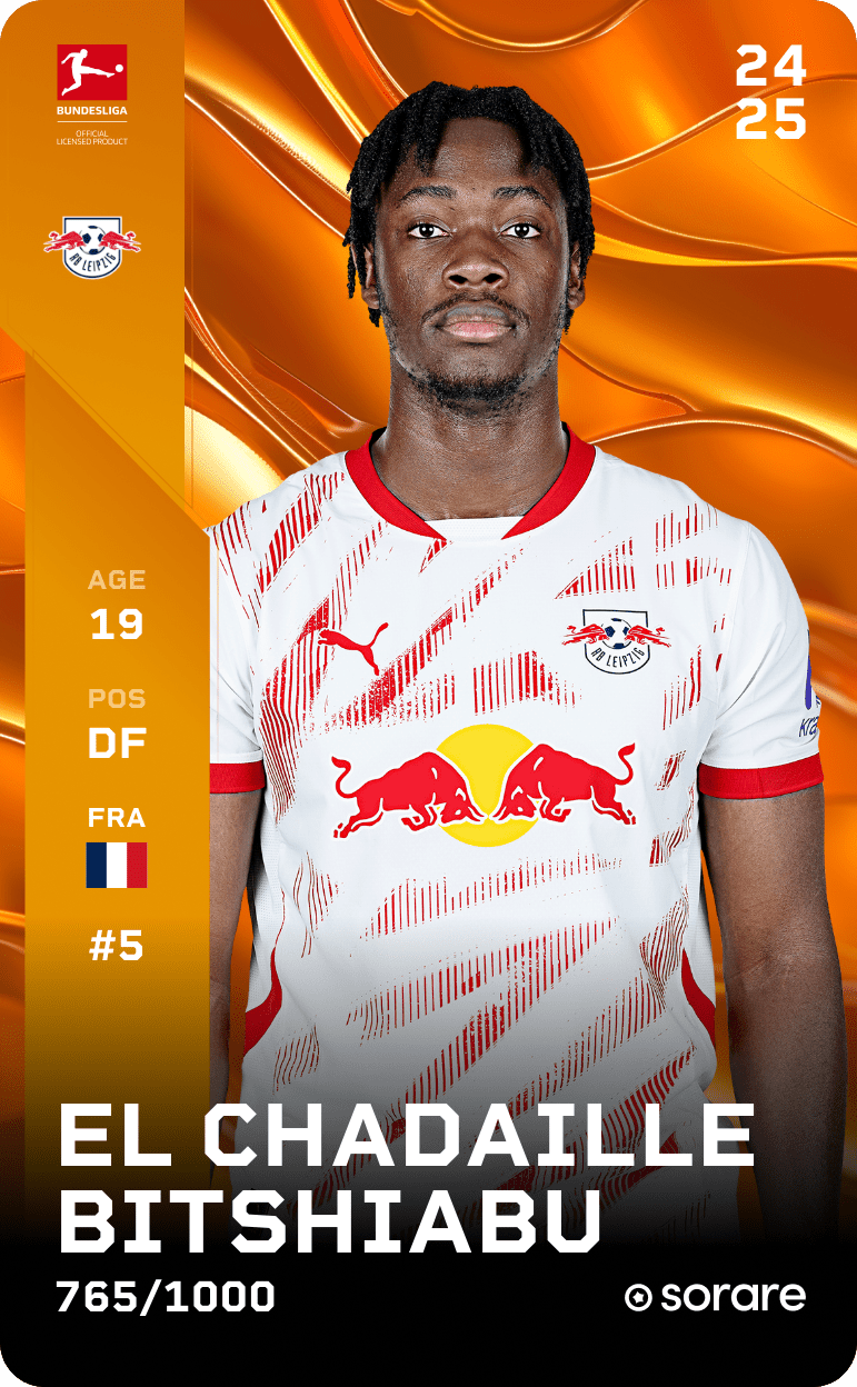 El Chadaille Bitshiabu 2024-25 • Limited 765/1000