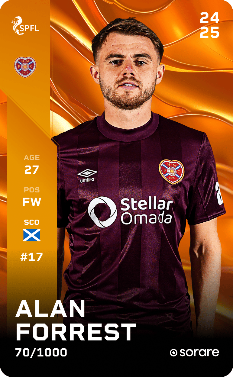Alan Forrest 2024-25 • Limited 70/1000