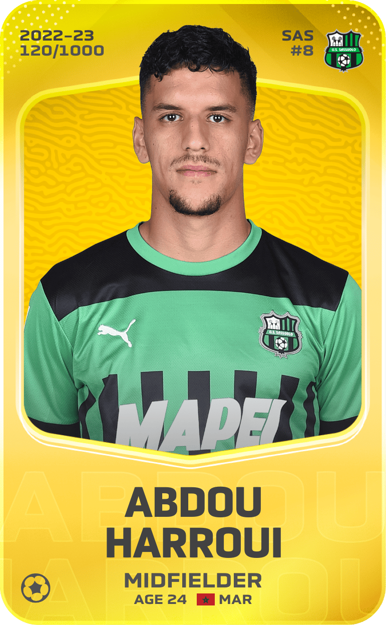 ABDOU HARROUI 2022-23 • Limited 120/1000