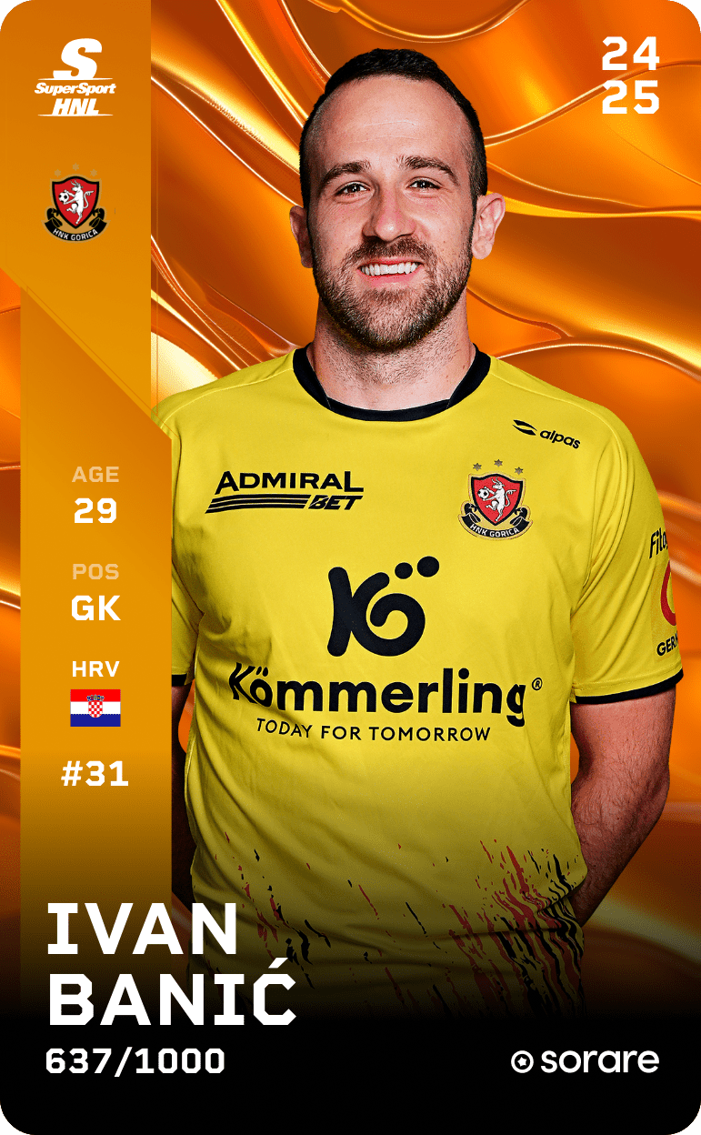 Ivan Banić 2024-25 • Limited 637/1000