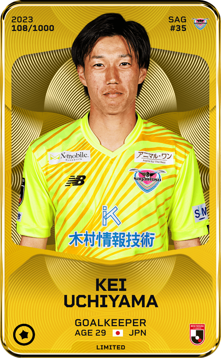 Kei Uchiyama 2023-24 • Limited 108/1000