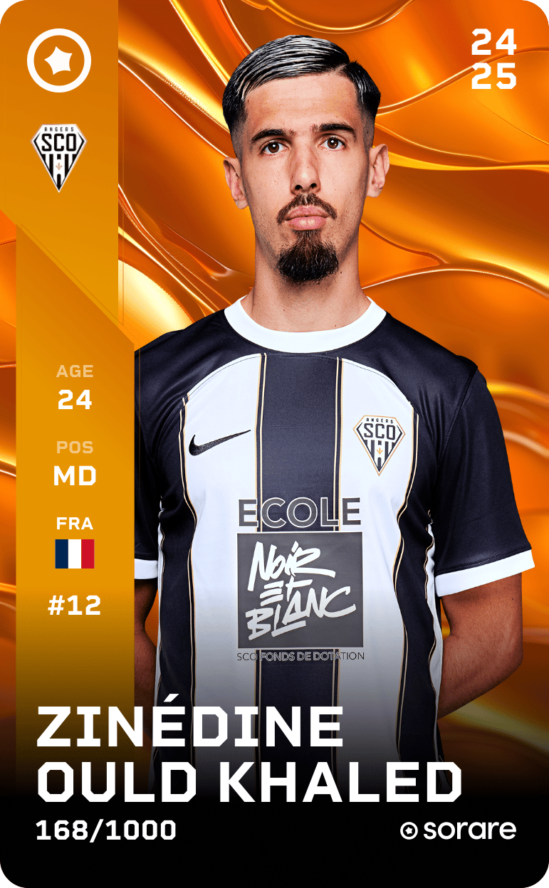 Zinédine Ould Khaled 2024-25 • Limited 168/1000