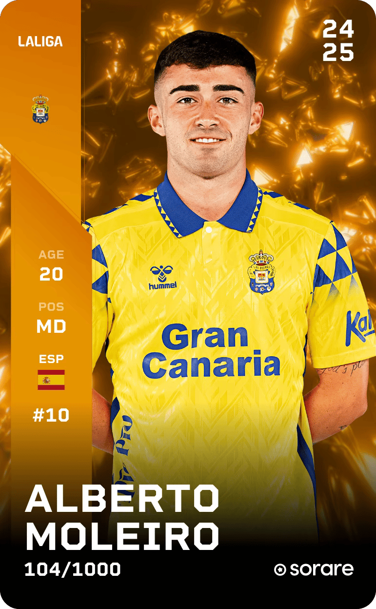 Alberto Moleiro 2024-25 • Limited 104/1000
