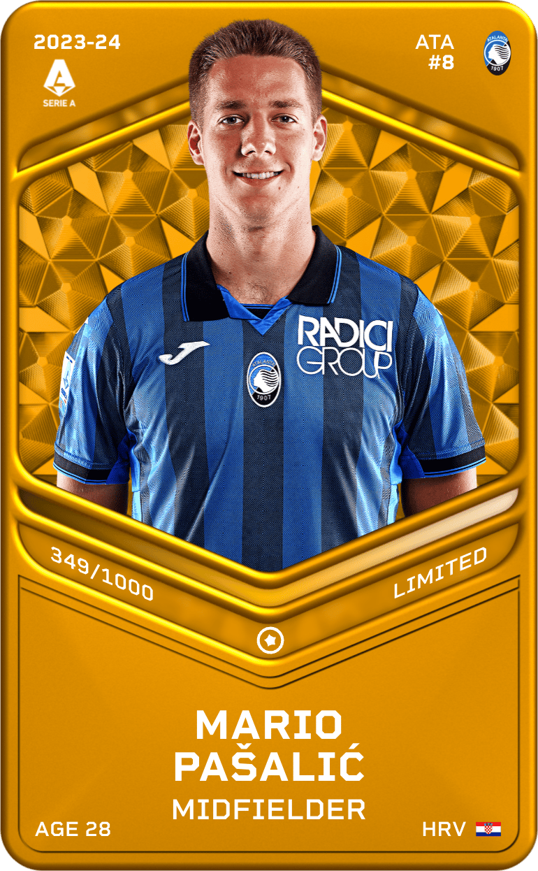 Mario Pašalić 2023-24 • Limited 349/1000