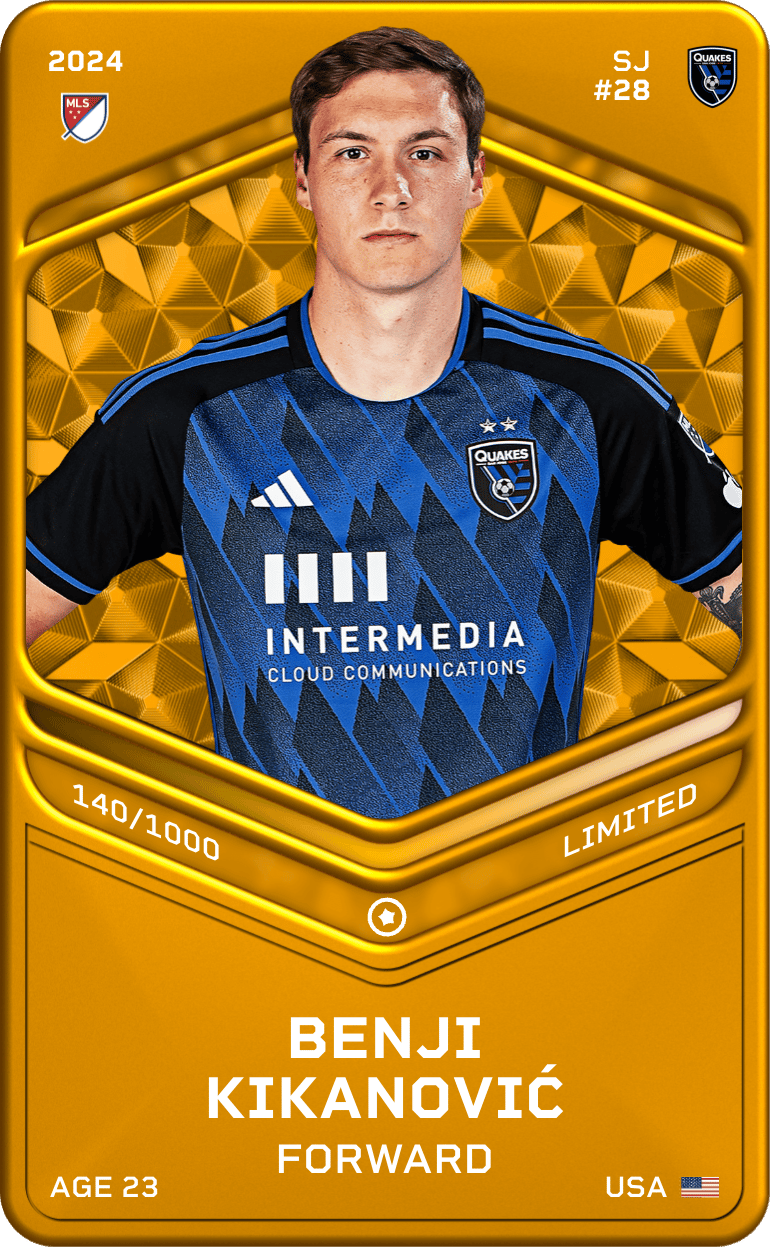 Benji Kikanović 2024-25 • Limited 140/1000