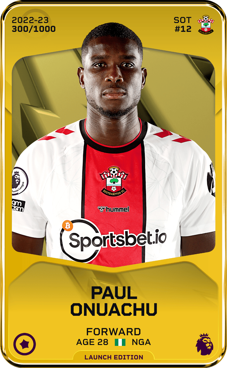 Paul Onuachu 2022-23 • Limited 300/1000