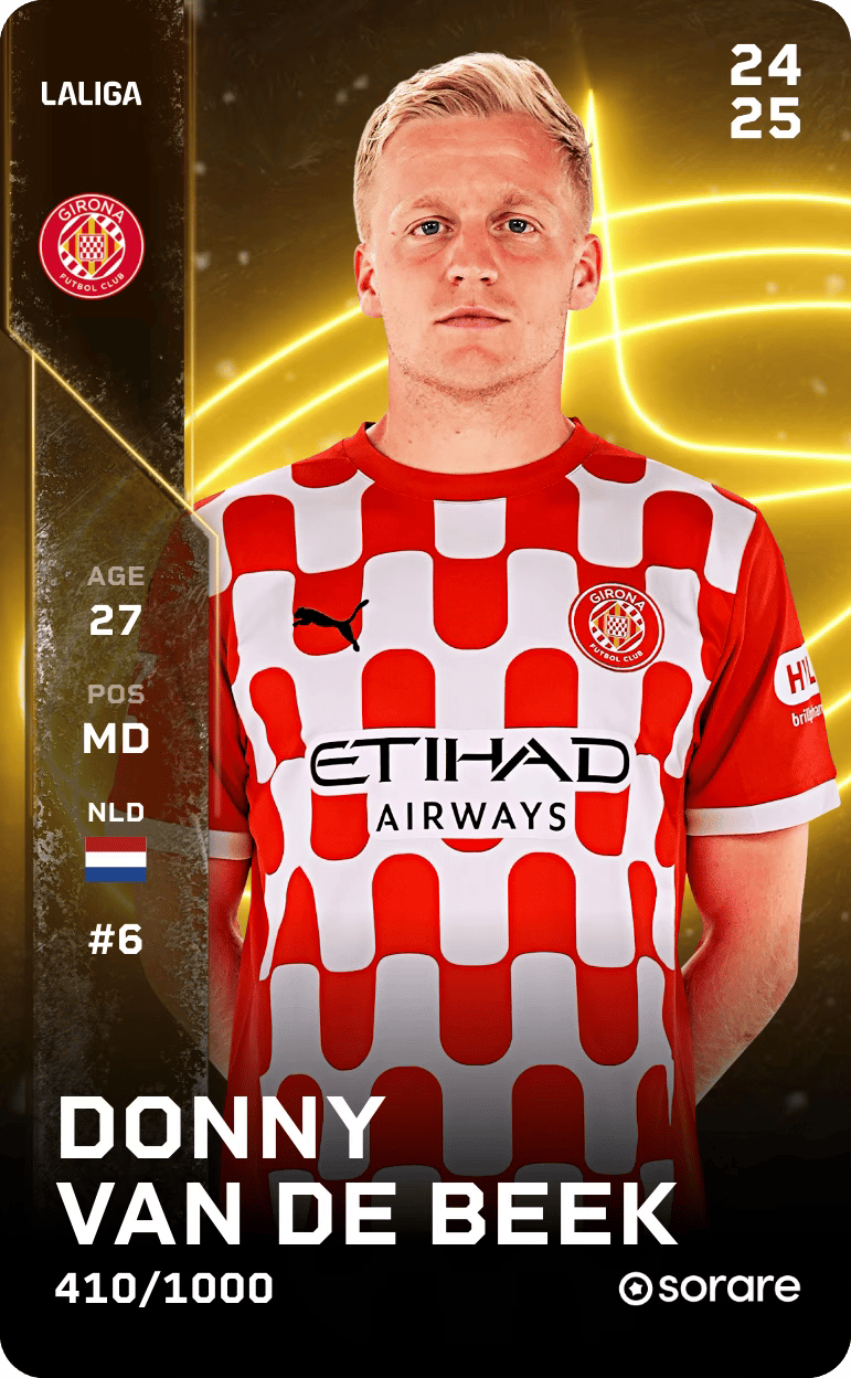 Donny van de Beek 2024-25 • Limited 410/1000