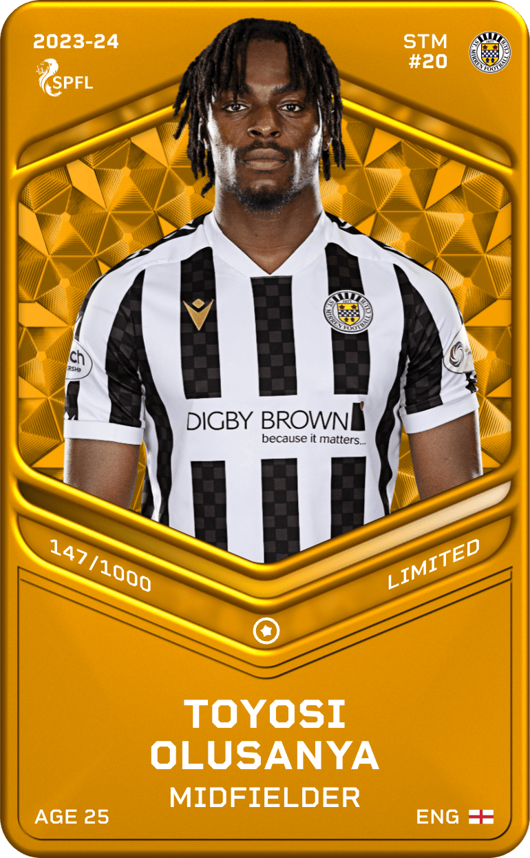 Toyosi Olusanya 2023-24 • Limited 147/1000