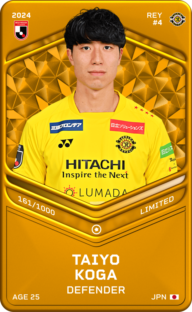 Taiyo Koga 2024-25 • Limited 161/1000