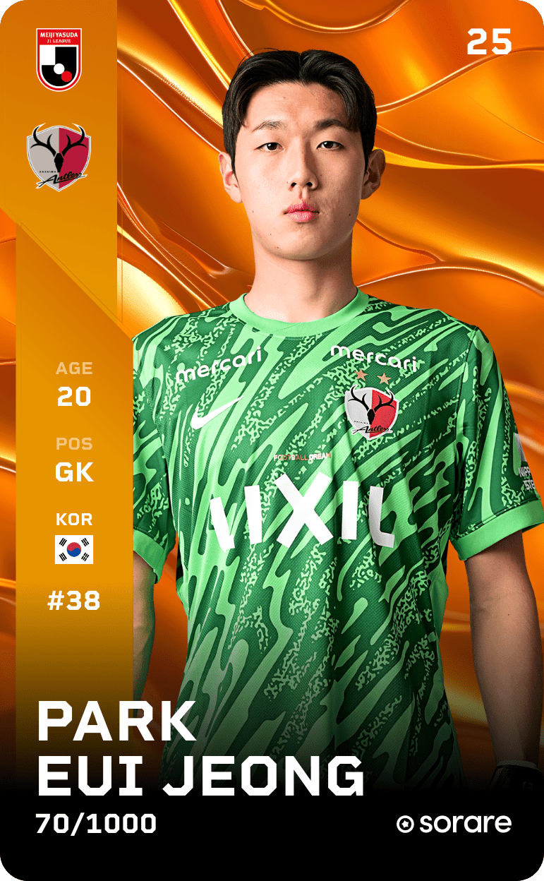 PARK EUI JEONG 2025-26 • Limited 70/1000