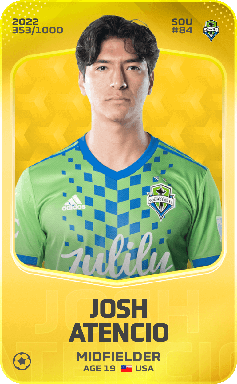 Josh Atencio 2022-23 • Limited 353/1000