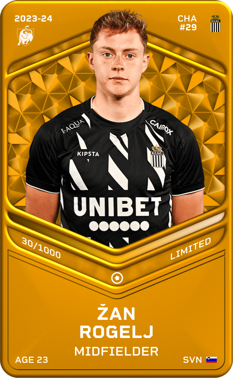 Žan Rogelj 2023-24 • Limited 30/1000