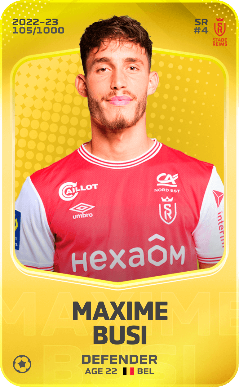 Maxime Busi 2022-23 • Limited 105/1000