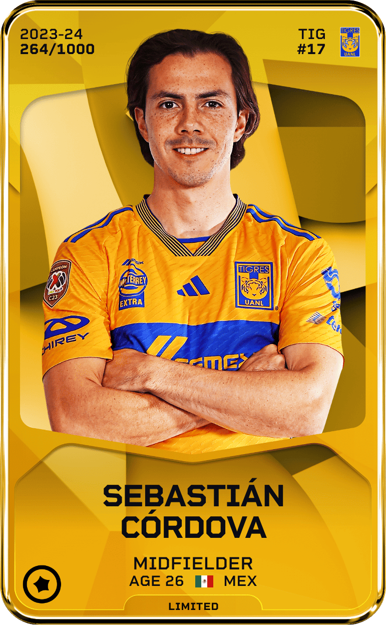 Sebastián Córdova 2023-24 • Limited 264/1000