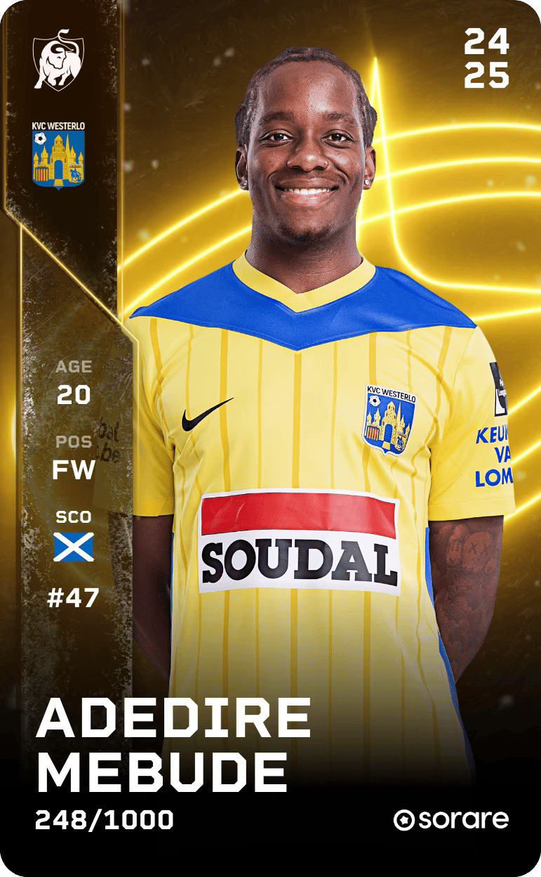 Adedire Mebude 2024-25 • Limited 248/1000