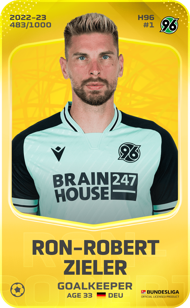 Ron-Robert Zieler 2022-23 • Limited 483/1000