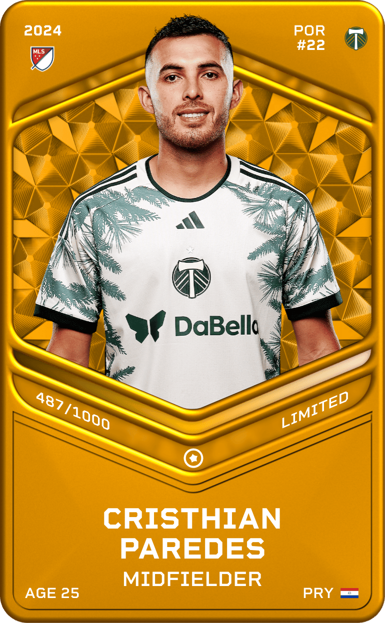 Cristhian Paredes 2024-25 • Limited 487/1000