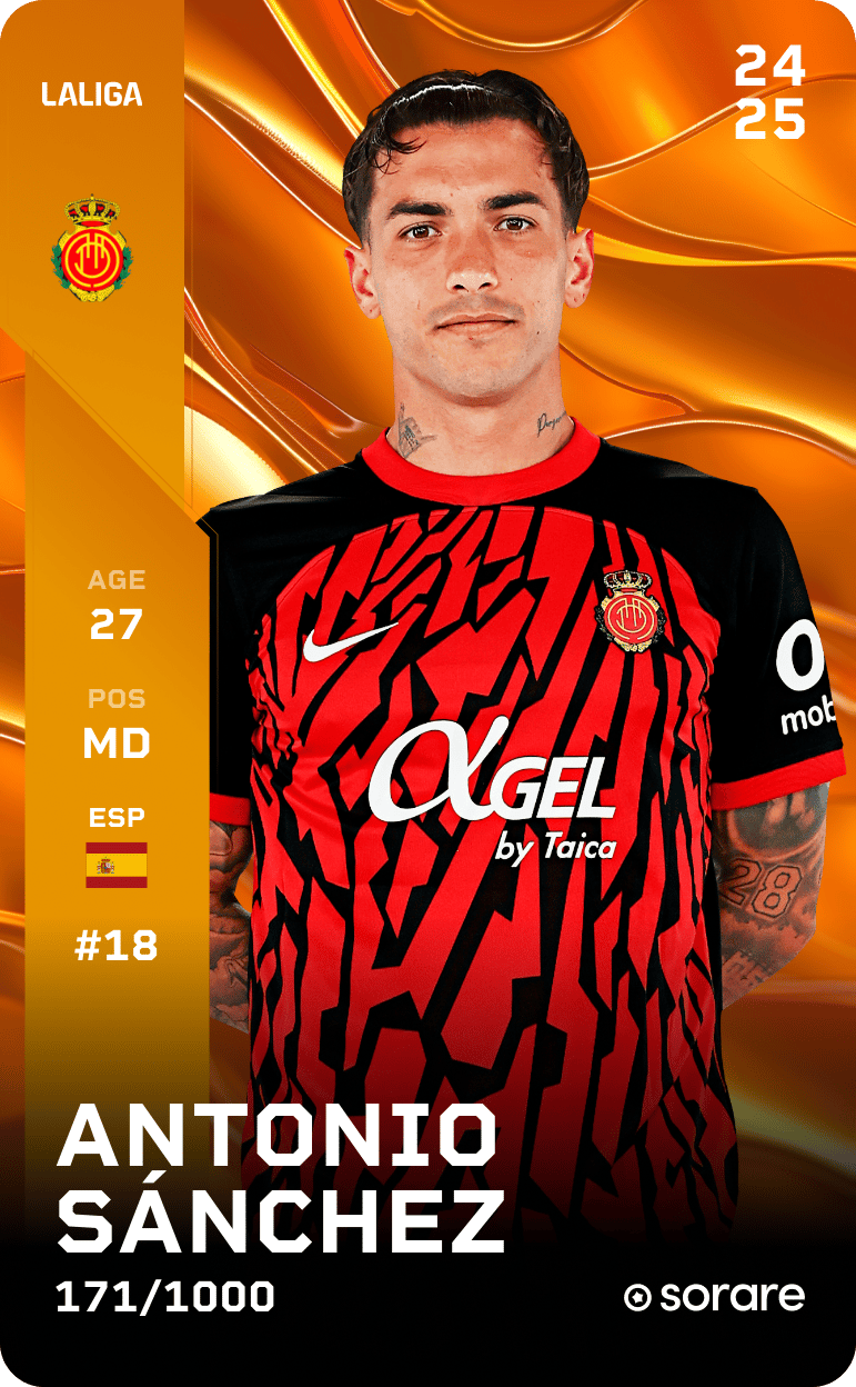 Antonio Sánchez 2024-25 • Limited 171/1000