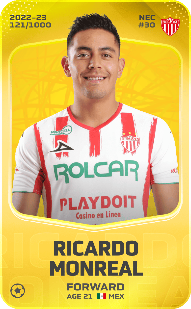 Ricardo Monreal 2022-23 • Limited 121/1000