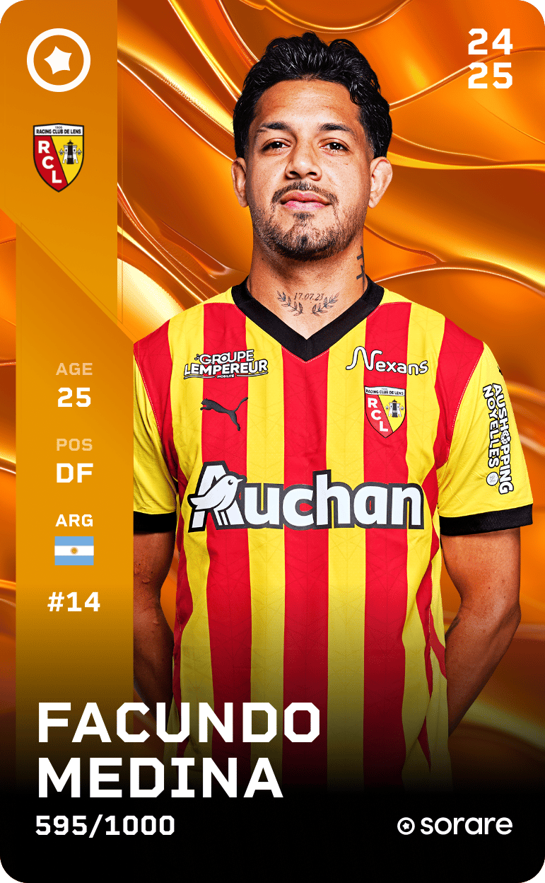 Facundo Medina 2024-25 • Limited 595/1000