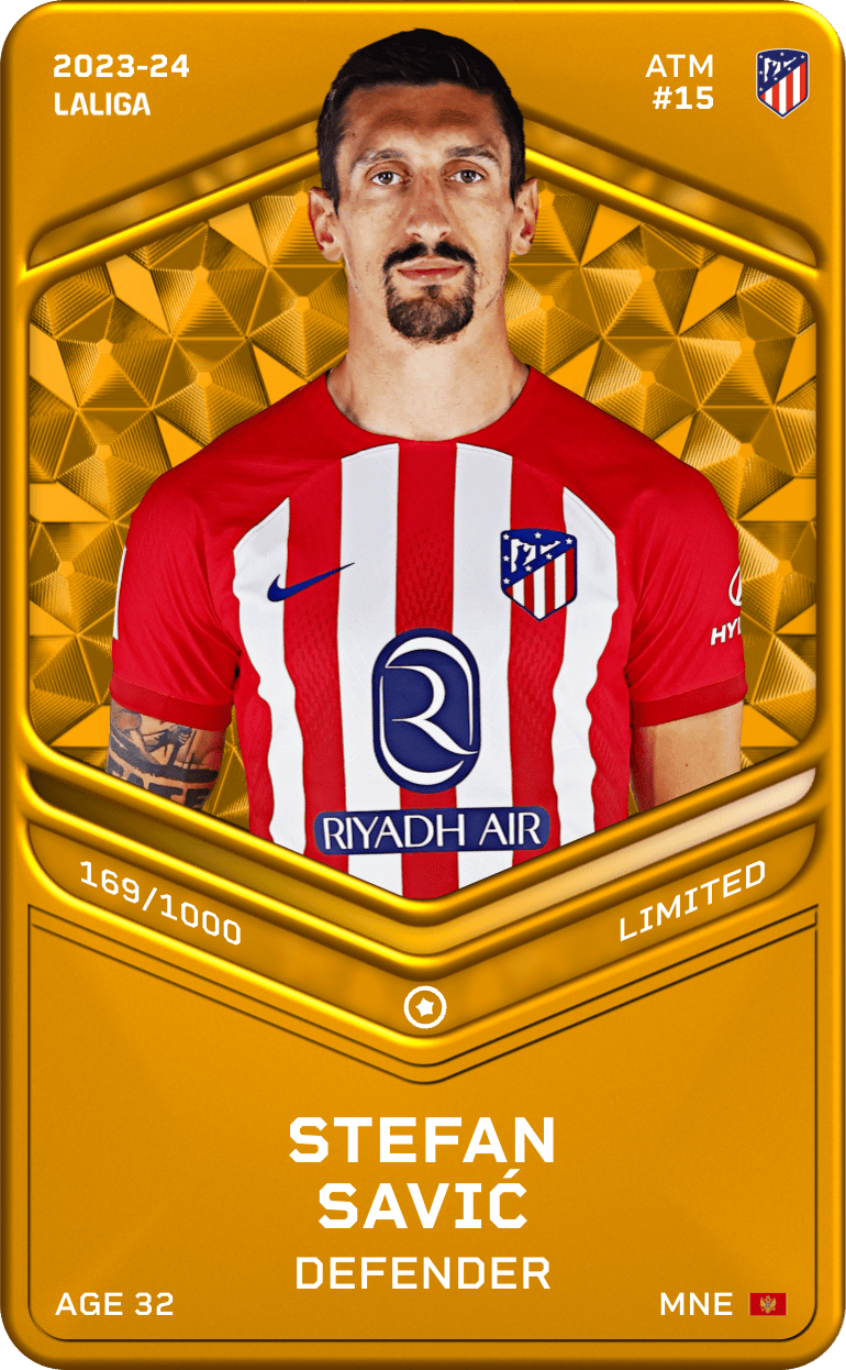 Stefan Savić 2023-24 • Limited 169/1000