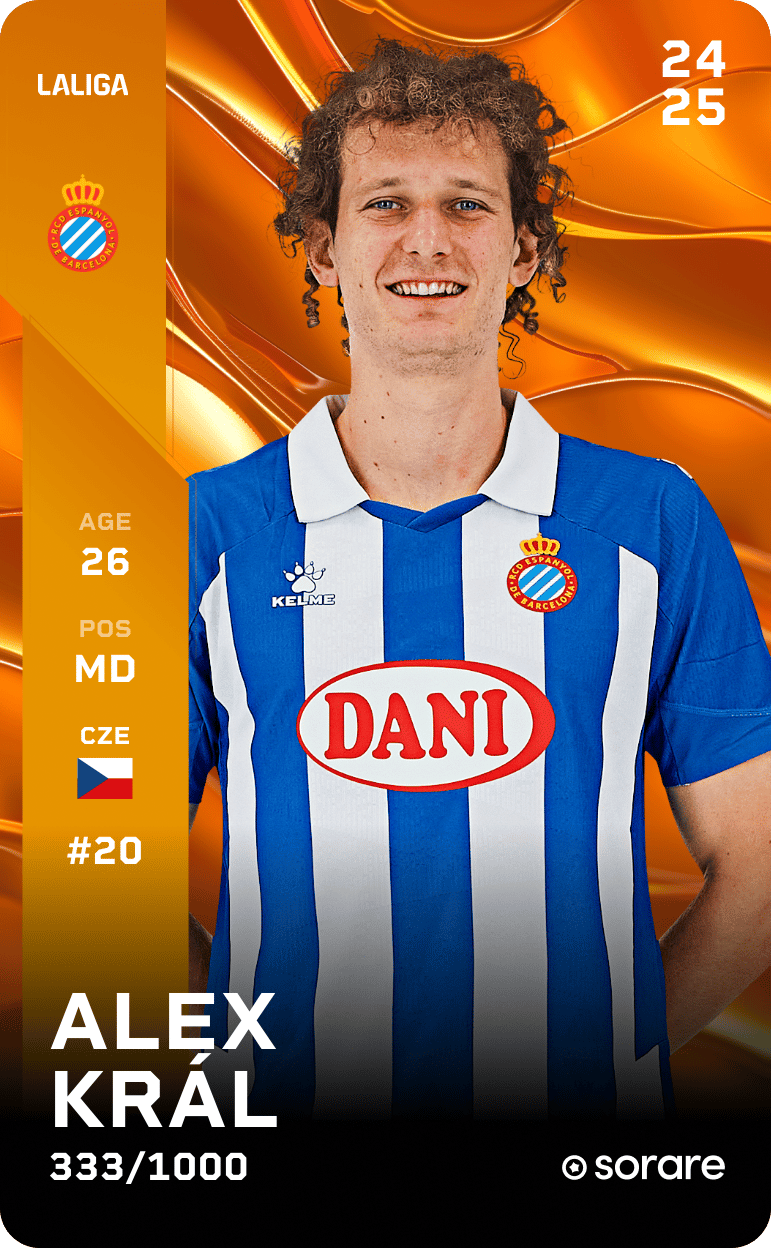 Alex Král 2024-25 • Limited 333/1000