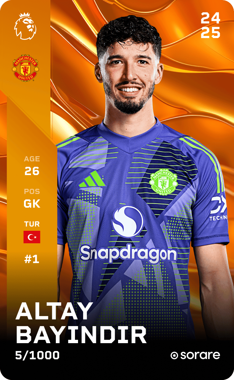 Altay Bayındır 2024-25 • Limited 5/1000