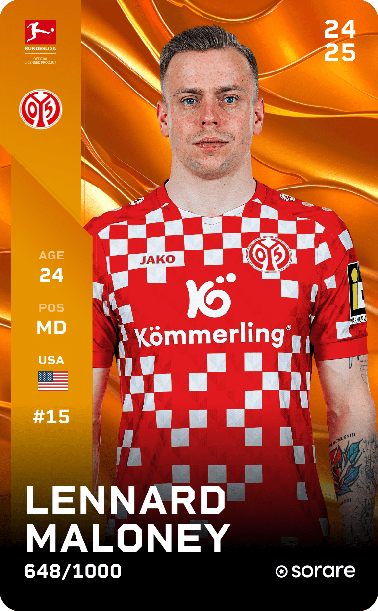 Lennard Maloney 2024-25 • Limited 648/1000