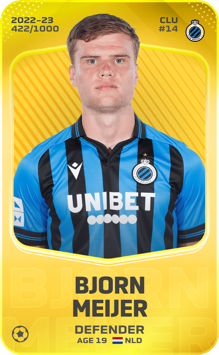Bjorn Meijer 2022-23 • Limited 422/1000