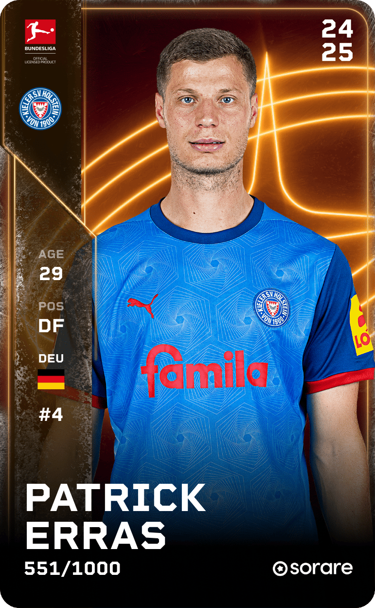 Patrick Erras 2024-25 • Limited 551/1000