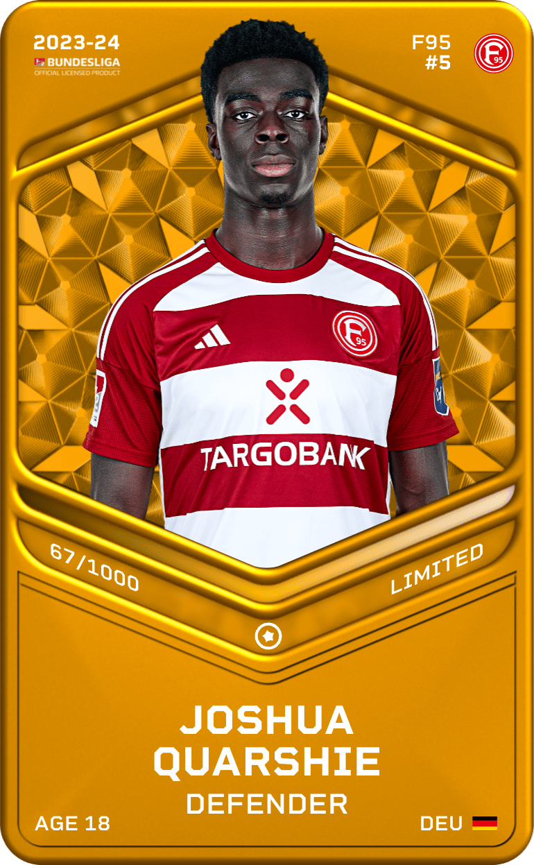 Joshua Quarshie 2023-24 • Limited 67/1000
