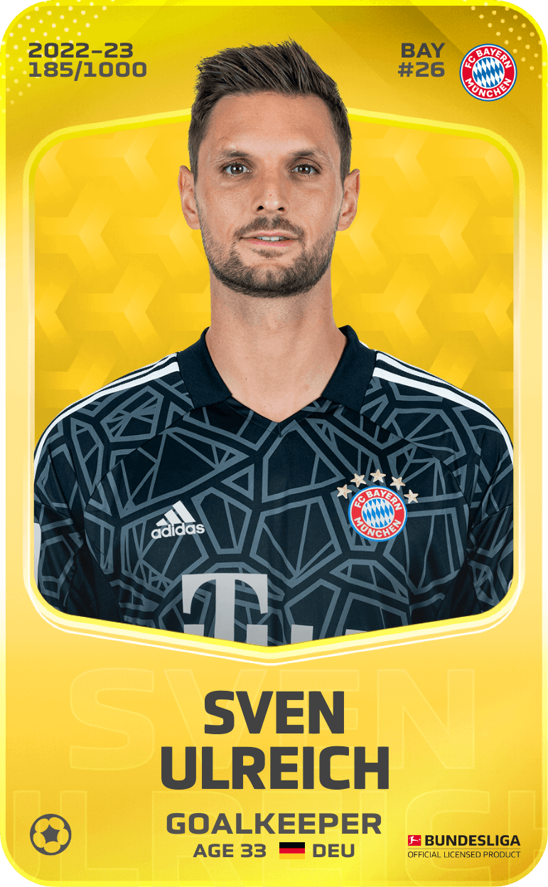 Sven Ulreich 2022-23 • Limited 185/1000