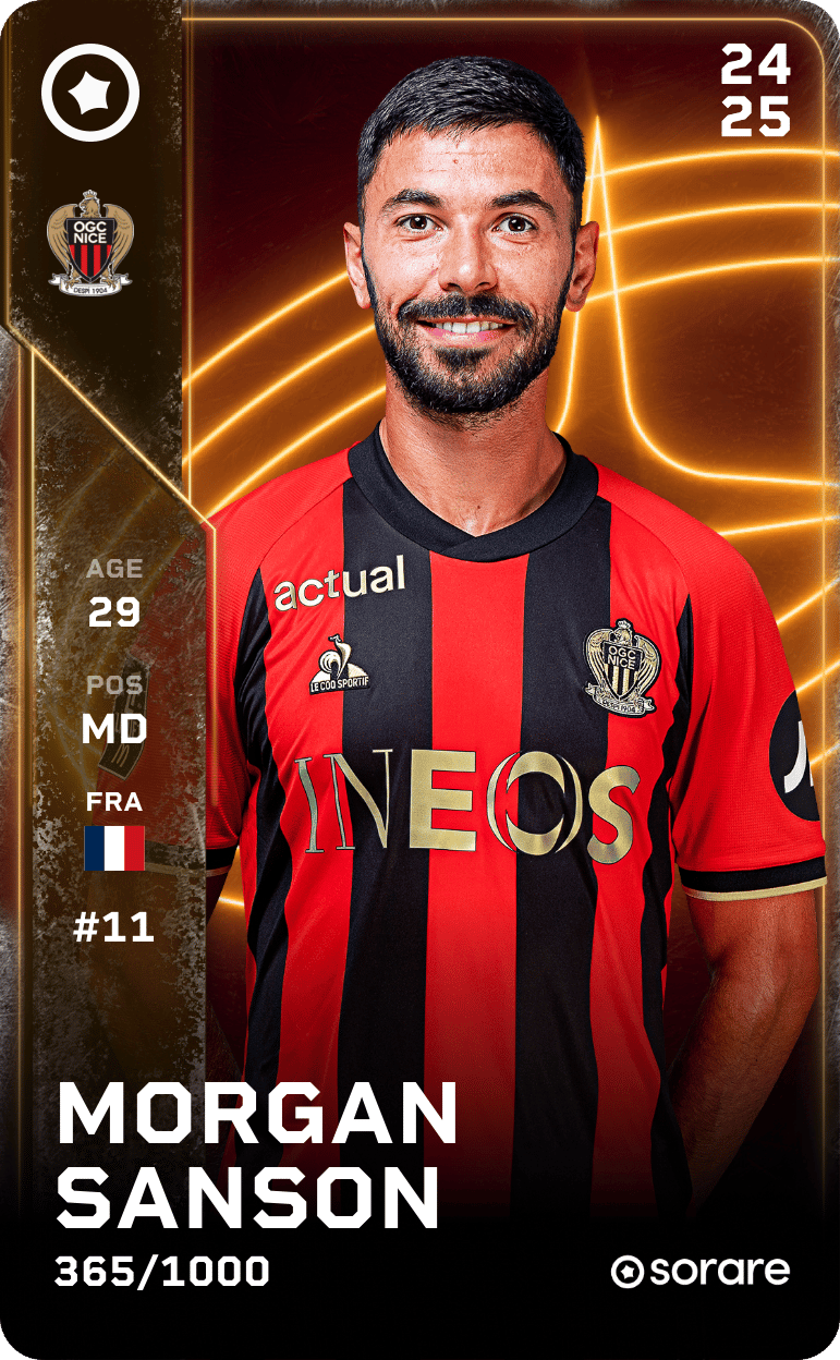 Morgan Sanson 2024-25 • Limited 365/1000