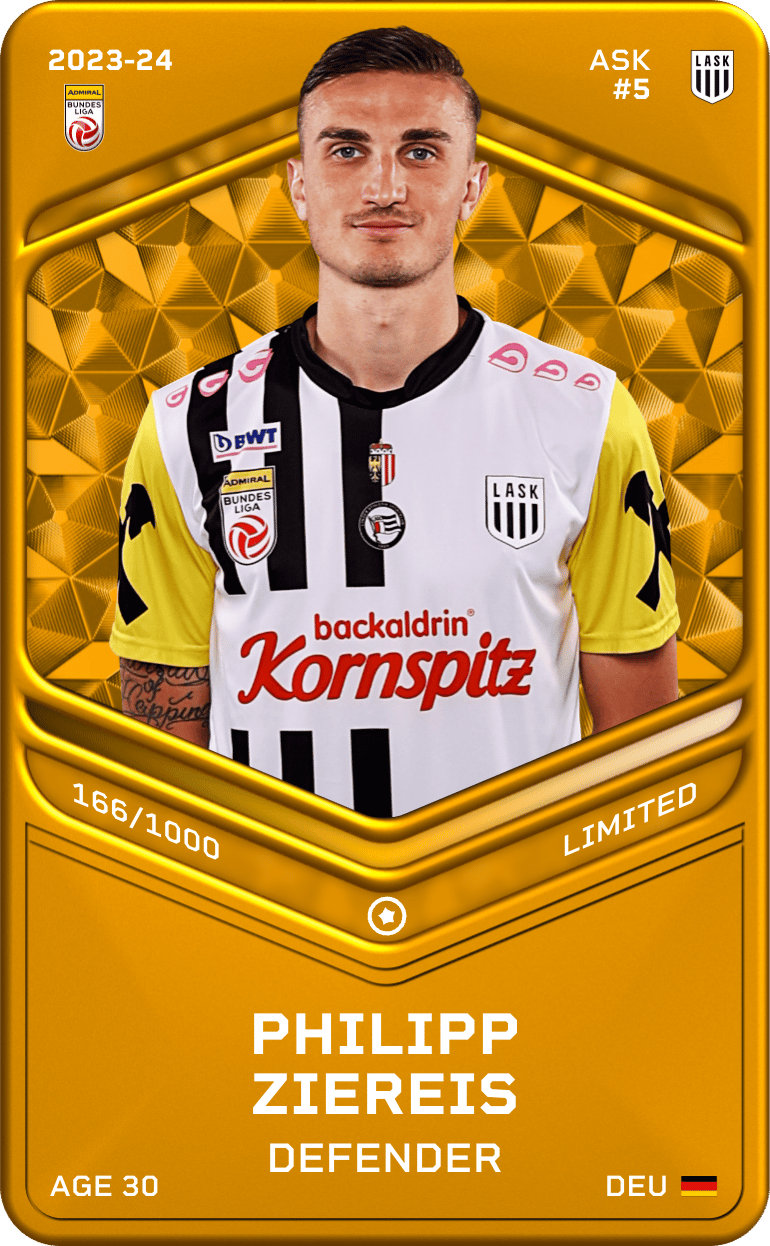 Philipp Ziereis 2023-24 • Limited 166/1000