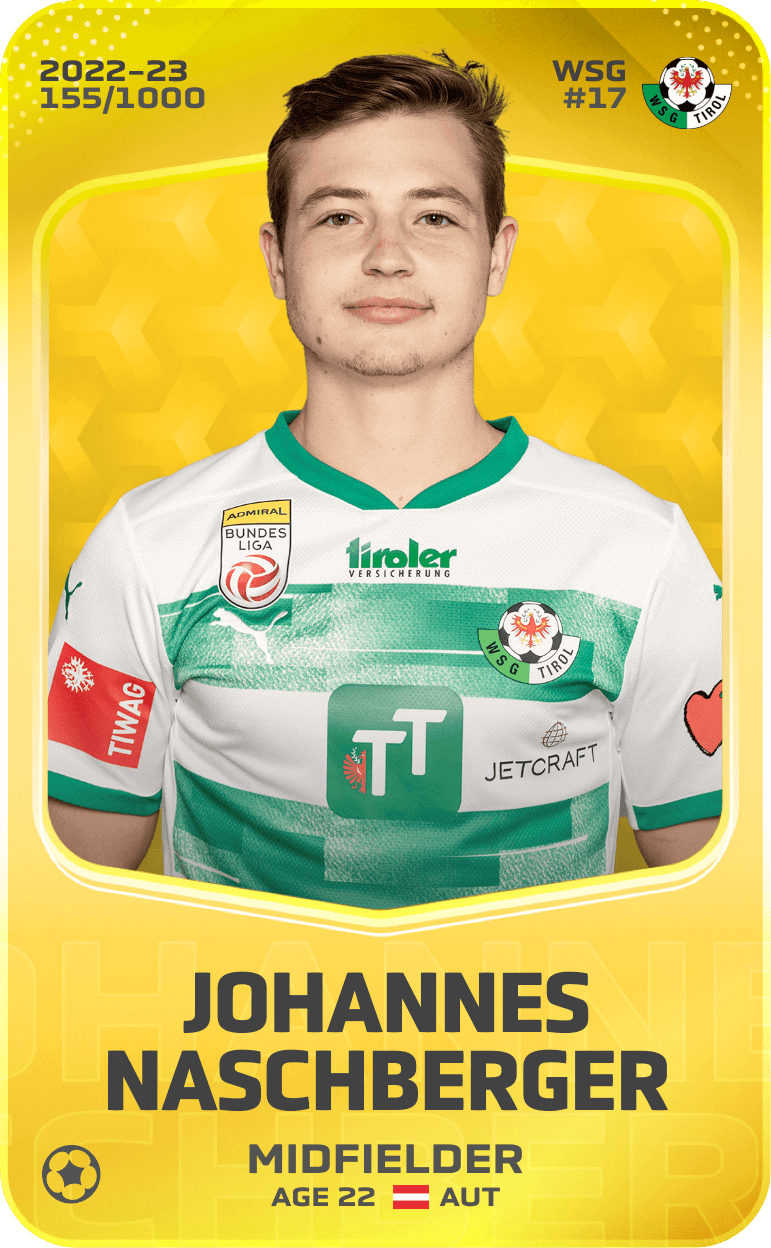 Johannes Naschberger 2022-23 • Limited 155/1000