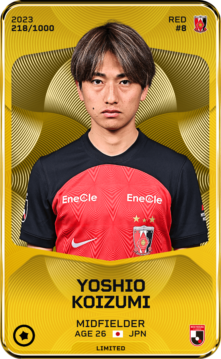 Yoshio Koizumi 2023-24 • Limited 218/1000