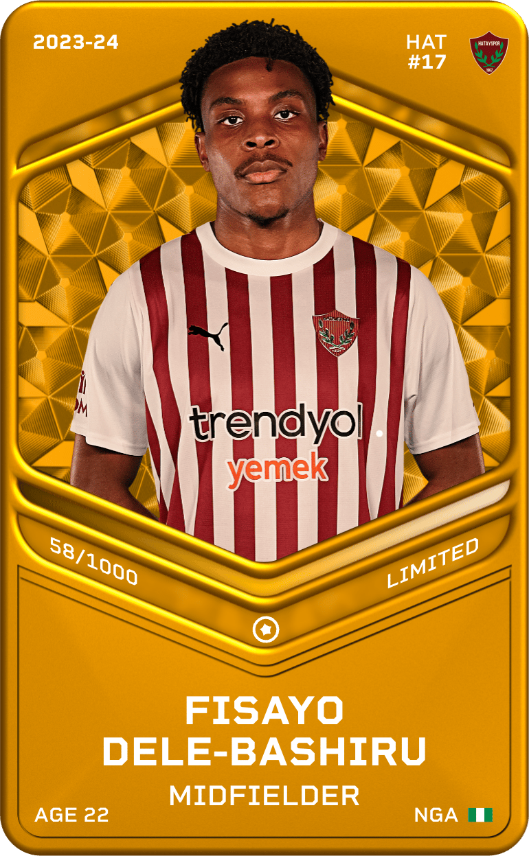 Fisayo Dele-Bashiru 2023-24 • Limited 58/1000