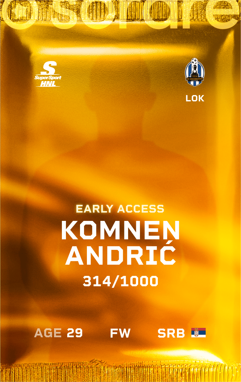 Komnen Andrić 2024-25 • Limited 314/1000