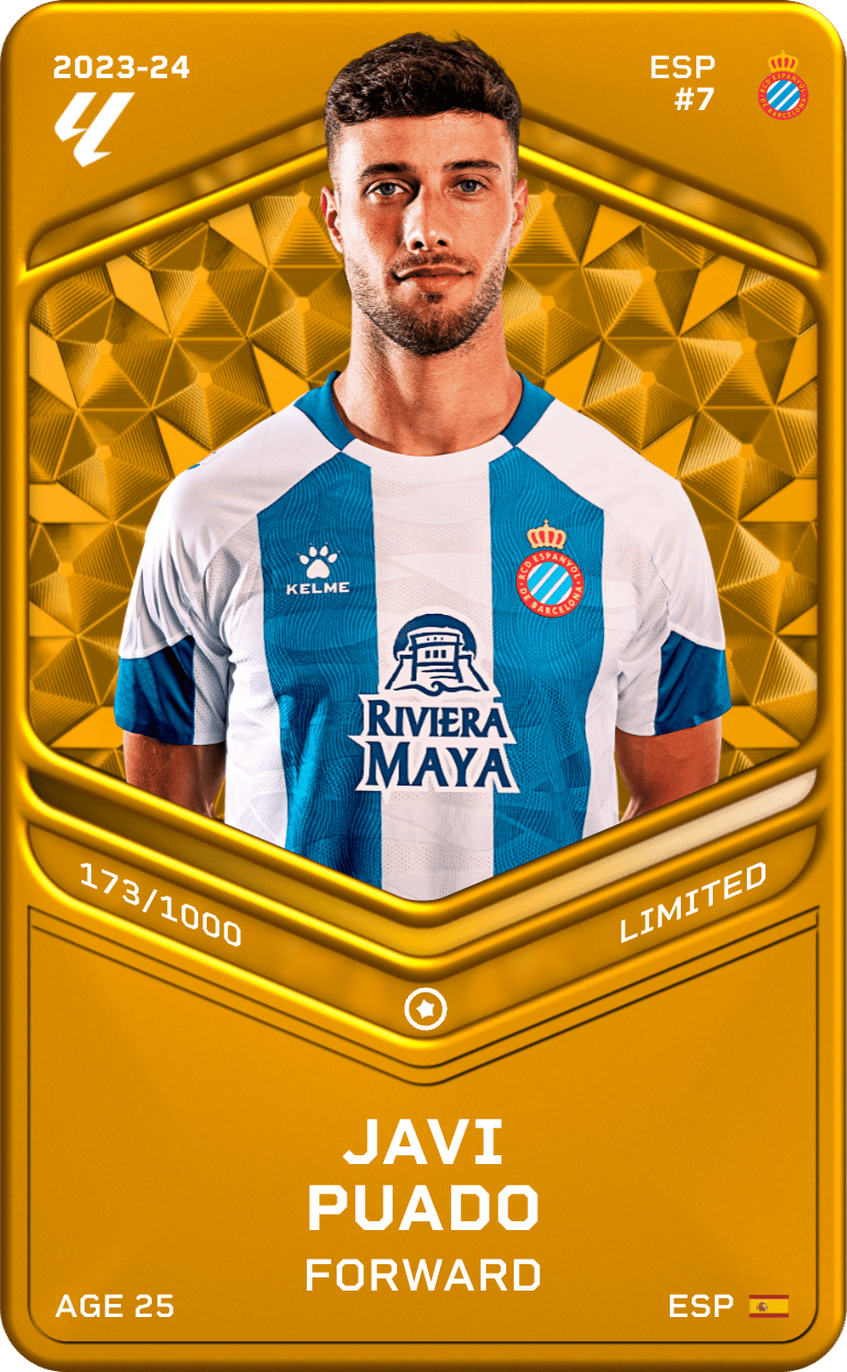 Javi Puado 2023-24 • Limited 173/1000