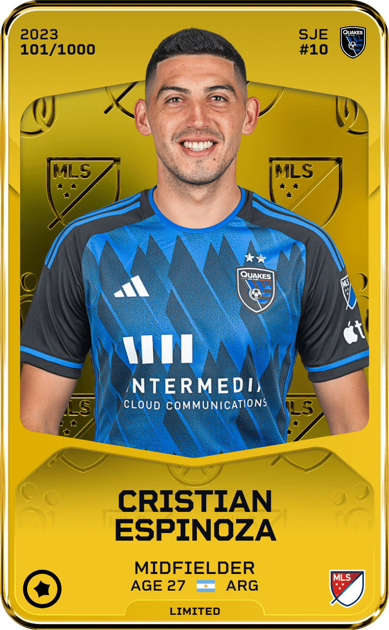 Cristian Espinoza 2023-24 • Limited 101/1000